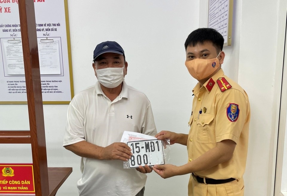 Ông Nguyễn Văn Lễ gửi thư cảm ơn Công an quận Hồng Bàng